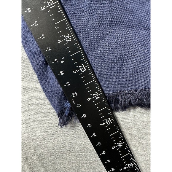 Frank & Eileen $298 Kinsale Italian Performance Linen Flax Size 2 - Navy Blue - Picture 11 of 14